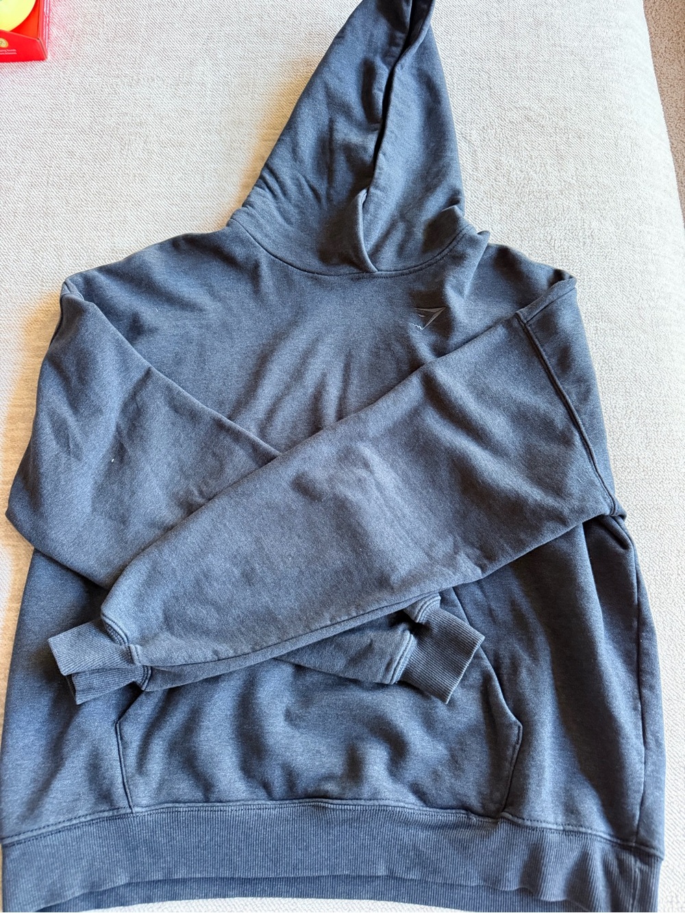 Gymshark Men's Hoodie in Dark Gray